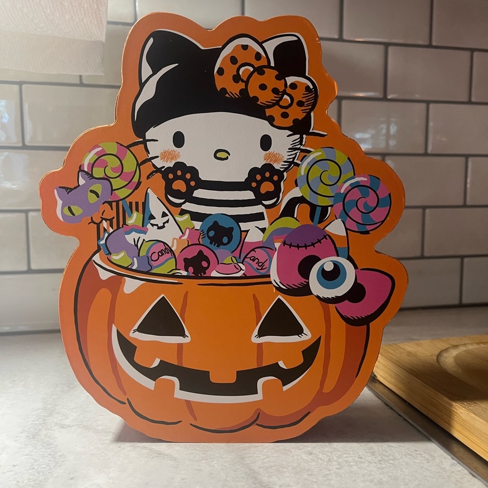 Hello Kitty Halloween cut out